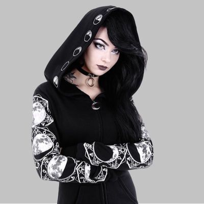 Manteau Gothique Femme Wicca