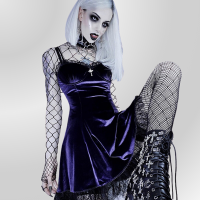 Robe gothique chic sale