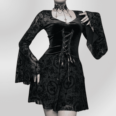 Robe Gothique Victorienne Noire 2024