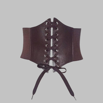 Corset Cuir Gothique