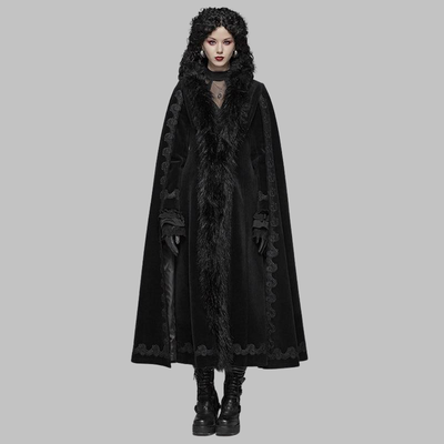 Manteau Gothique Hiver Femme